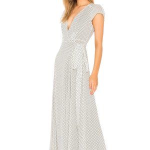 Tularosa Sid Wrap Dress, Eggshell, XXS
